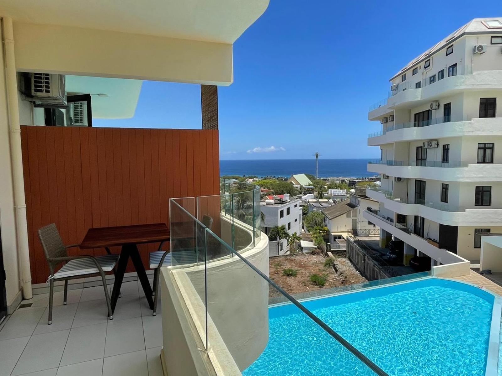 Seaview Cozy Nest Apartment Flic-en-Flacq Kültér fotó